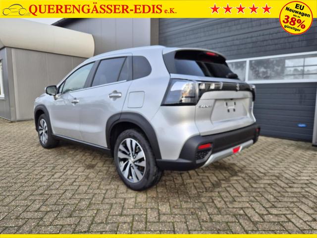 Suzuki S-Cross Comfort+ 110PS Automatik MHEV 4x4 ALLGRIP 1.4 Boosterjet Teilleder Navi Klimaautomatik Sitzheizung ACC PDC v+h 4x Kamera Suzuki-Radio Apple CarPlay Android Auto Touchscreen 2xKeyless 17-LM 