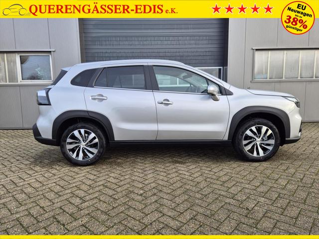 Suzuki S-Cross Comfort+ 110PS Automatik MHEV 4x4 ALLGRIP 1.4 Boosterjet Teilleder Navi Klimaautomatik Sitzheizung ACC PDC v+h 4x Kamera Suzuki-Radio Apple CarPlay Android Auto Touchscreen 2xKeyless 17-LM 