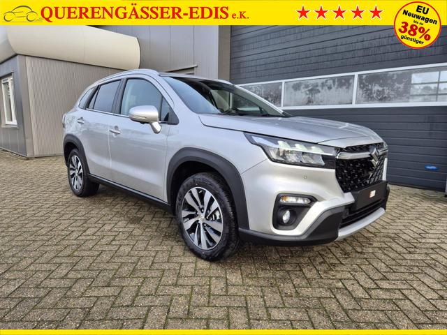 Suzuki S-Cross Comfort+ 110PS Automatik MHEV 4x4 ALLGRIP 1.4 Boosterjet Teilleder Navi Klimaautomatik Sitzheizung ACC PDC v+h 4x Kamera Suzuki-Radio Apple CarPlay Android Auto Touchscreen 2xKeyless 17-LM 