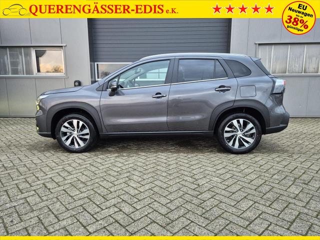 Suzuki S-Cross Comfort+ 110PS Automatik MHEV 4x4 ALLGRIP 1.4 Boosterjet Teilleder Navi Klimaautomatik Sitzheizung ACC PDC v+h 4x Kamera Suzuki-Radio Apple CarPlay Android Auto Touchscreen 2xKeyless 17-LM 