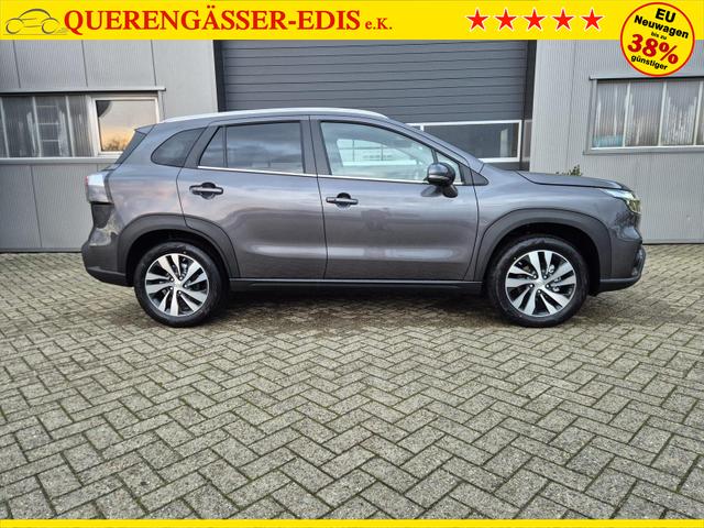 Suzuki S-Cross Comfort+ 110PS Automatik MHEV 4x4 ALLGRIP 1.4 Boosterjet Teilleder Navi Klimaautomatik Sitzheizung ACC PDC v+h 4x Kamera Suzuki-Radio Apple CarPlay Android Auto Touchscreen 2xKeyless 17-LM 