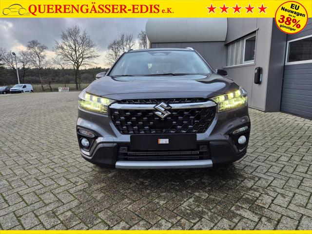 Suzuki S-Cross Comfort+ 110PS Automatik MHEV 4x4 ALLGRIP 1.4 Boosterjet Teilleder Navi Klimaautomatik Sitzheizung ACC PDC v+h 4x Kamera Suzuki-Radio Apple CarPlay Android Auto Touchscreen 2xKeyless 17-LM 