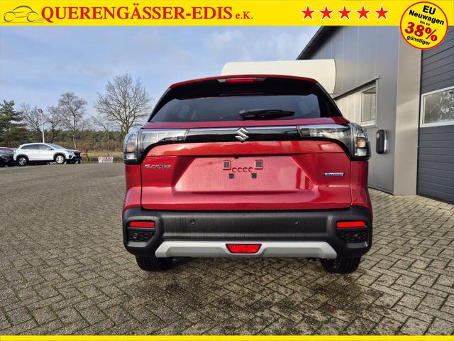 Suzuki S-Cross Comfort+ 110PS Automatik MHEV 4x4 ALLGRIP 1.4 Boosterjet Teilleder Navi Klimaautomatik Sitzheizung ACC PDC v+h 4x Kamera Suzuki-Radio Apple CarPlay Android Auto Touchscreen 2xKeyless 17-LM 