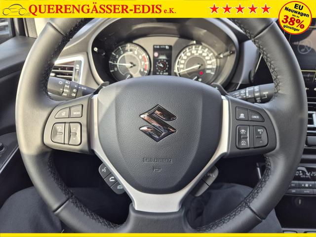 Suzuki S-Cross Comfort+ 110PS Automatik MHEV 4x4 ALLGRIP 1.4 Boosterjet Teilleder Navi Klimaautomatik Sitzheizung ACC PDC v+h 4x Kamera Suzuki-Radio Apple CarPlay Android Auto Touchscreen 2xKeyless 17-LM 