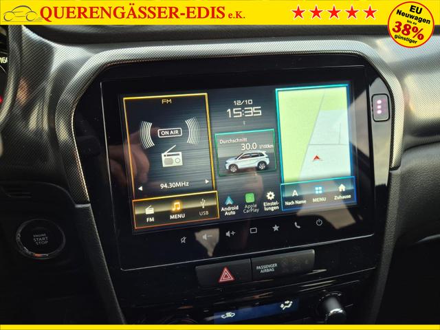 Suzuki Vitara Comfort+ 110PS Automatik MHEV 4x4 ALLGRIP 1.4 Boosterjet Teilleder Navi Klimaautomatik Sitzheizung ACC PDC v+h R&uuml;ckf.Kamera Suzuki-Radio Apple CarPlay Android Auto Touchscreen 2xKeyless 17-LM 