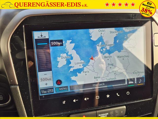 Suzuki Vitara Comfort 110PS Automatik MHEV 1.4 Boosterjet Klimaautomatik Sitzheizung Navi ACC PDC R&uuml;ckf.Kamera Suzuki-Radio Apple CarPlay Android Auto Touchscreen 2xKeyless 17-LM 