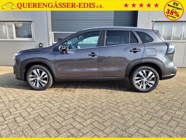 Suzuki S-Cross Comfort+ 110PS MHEV 4x4 ALLGRIP 1.4 Boosterjet Teilleder Navi Klimaautomatik Sitzheizung ACC PDC v+h 4x Kamera Suzuki-Radio Apple CarPlay Android Auto Touchscreen 2xKeyless 17-LM 