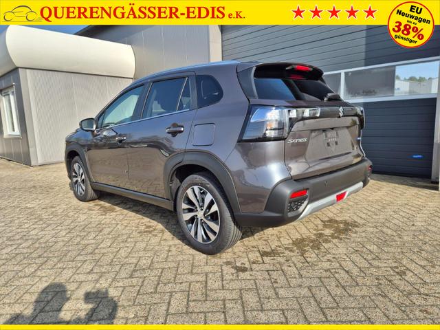 Suzuki S-Cross Comfort+ 110PS MHEV 4x4 ALLGRIP 1.4 Boosterjet Teilleder Navi Klimaautomatik Sitzheizung ACC PDC v+h 4x Kamera Suzuki-Radio Apple CarPlay Android Auto Touchscreen 2xKeyless 17-LM 