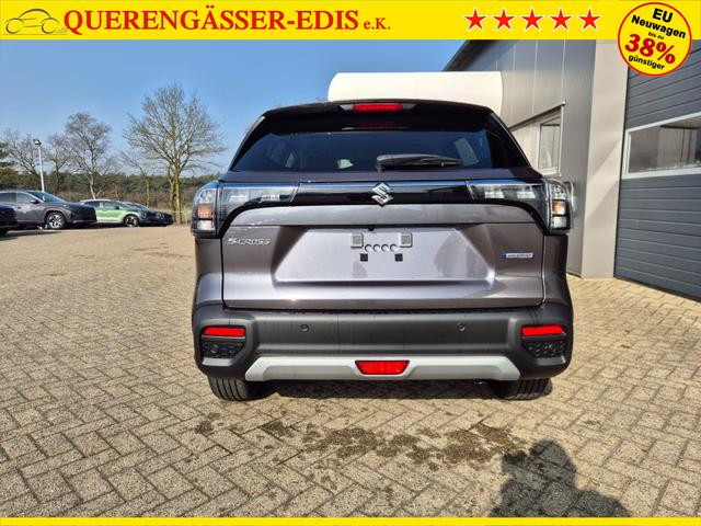 Suzuki S-Cross Comfort+ 110PS MHEV 4x4 ALLGRIP 1.4 Boosterjet Teilleder Navi Klimaautomatik Sitzheizung ACC PDC v+h 4x Kamera Suzuki-Radio Apple CarPlay Android Auto Touchscreen 2xKeyless 17-LM 
