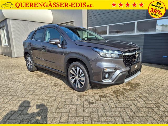 Suzuki S-Cross Comfort+ 110PS MHEV 4x4 ALLGRIP 1.4 Boosterjet Teilleder Navi Klimaautomatik Sitzheizung ACC PDC v+h 4x Kamera Suzuki-Radio Apple CarPlay Android Auto Touchscreen 2xKeyless 17-LM 