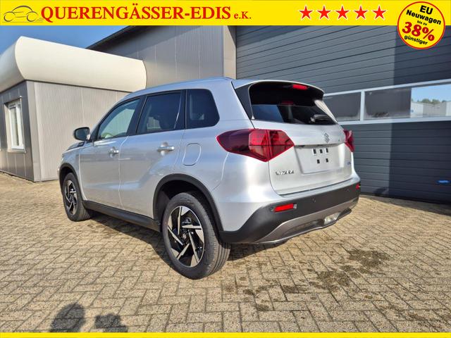 Suzuki Vitara Comfort+ 110PS Automatik MHEV 1.4 Boosterjet Teilleder Navi Klimaautomatik Sitzheizung ACC PDC v+h R&uuml;ckf.Kamera Suzuki-Radio Apple CarPlay Android Auto Touchscreen 2xKeyless 17-LM 