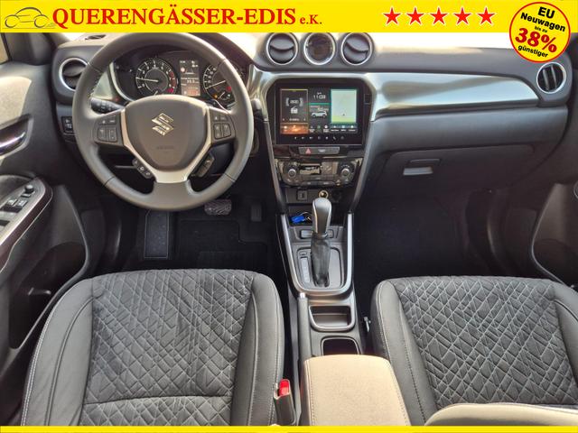 Suzuki Vitara Comfort+ 110PS Automatik MHEV 1.4 Boosterjet Teilleder Navi Klimaautomatik Sitzheizung ACC PDC v+h R&uuml;ckf.Kamera Suzuki-Radio Apple CarPlay Android Auto Touchscreen 2xKeyless 17-LM 