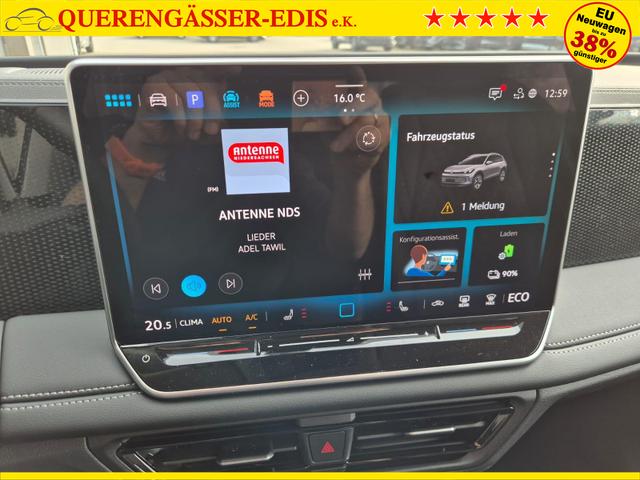 Volkswagen Tiguan Life 1,5 l eHybrid OPF 204PS DSG LED-Plus-Scheinw. elektr. Heckklappe Sitzheizung v+h Lenkradheizung Frontscheibe beheizb. R&uuml;ckf.Kamera Klimaautomatik VW-Radio Bluetooth wireless Apple CarPlay + Android Auto PDC ACC 2xKeyless Digital Cockpit 