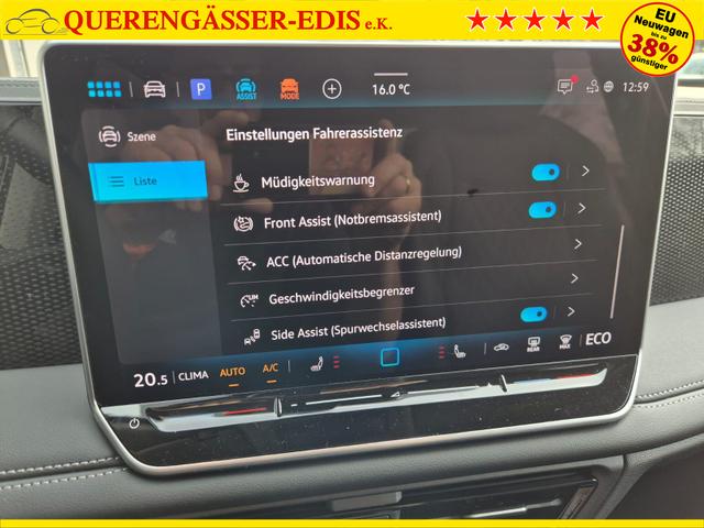 Volkswagen Tiguan Life 1,5 l eHybrid OPF 204PS DSG LED-Plus-Scheinw. elektr. Heckklappe Sitzheizung v+h Lenkradheizung Frontscheibe beheizb. R&uuml;ckf.Kamera Klimaautomatik VW-Radio Bluetooth wireless Apple CarPlay + Android Auto PDC ACC 2xKeyless Digital Cockpit 