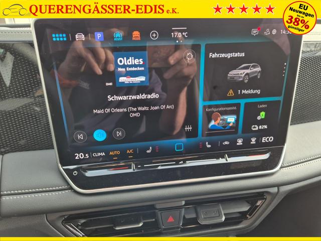 Volkswagen Tiguan Life 1,5 l eHybrid OPF 204PS DSG Design Paket "Dark" LED-Plus-Scheinw. elektr. Heckklappe Sitzheizung v+h Lenkradheizung Frontscheibe beheizb. R&uuml;ckf.Kamera Klimaautomatik VW-Radio Bluetooth wireless Apple CarPlay + Android Auto PDC ACC 2xKeyl 