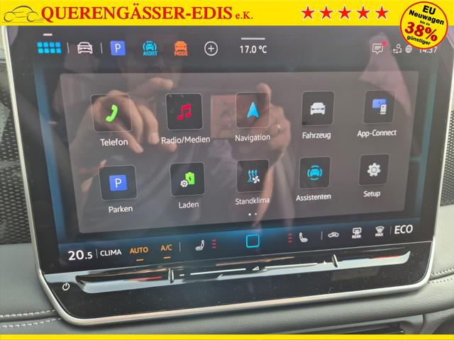 Volkswagen Tiguan Life 1,5 l eHybrid OPF 204PS DSG Design Paket "Dark" LED-Plus-Scheinw. elektr. Heckklappe Sitzheizung v+h Lenkradheizung Frontscheibe beheizb. R&uuml;ckf.Kamera Klimaautomatik VW-Radio Bluetooth wireless Apple CarPlay + Android Auto PDC ACC 2xKeyl 