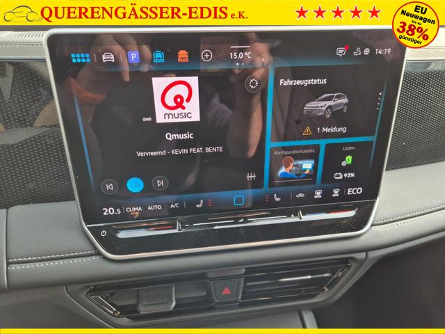Volkswagen Tiguan Life 1,5 l eHybrid OPF 204PS DSG Design Paket "Dark" LED-Plus-Scheinw. elektr. Heckklappe Sitzheizung v+h Lenkradheizung Frontscheibe beheizb. R&uuml;ckf.Kamera Klimaautomatik VW-Radio Bluetooth wireless Apple CarPlay + Android Auto PDC ACC 2xKeyl 