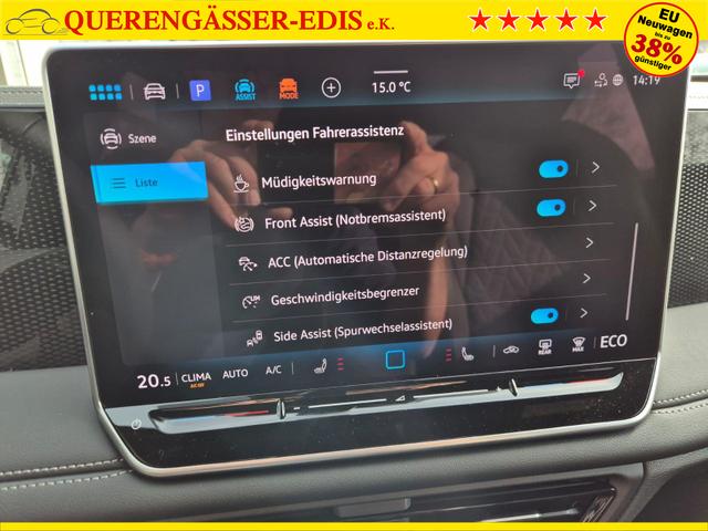 Volkswagen Tiguan Life 1,5 l eHybrid OPF 204PS DSG Design Paket "Dark" LED-Plus-Scheinw. elektr. Heckklappe Sitzheizung v+h Lenkradheizung Frontscheibe beheizb. R&uuml;ckf.Kamera Klimaautomatik VW-Radio Bluetooth wireless Apple CarPlay + Android Auto PDC ACC 2xKeyl 