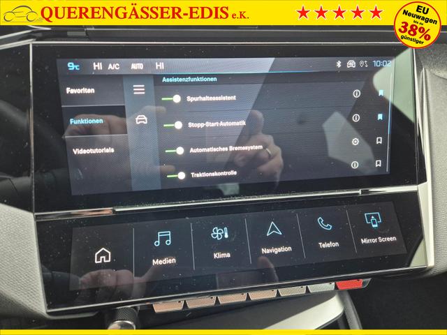 Peugeot 308 SW Allure 1.2 Hybrid 145PS Automatik LED-Scheinwerfer 10" HD-Touchscreen wireless Apple CarPlay + Android Auto Bluetooth 2x Keyless ACC R&uuml;ckf.Kamera PDC 17"LM 