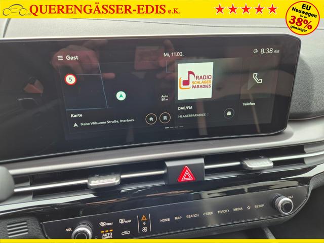 Kia Sportage 1.6 T-GDi 180PS 4x4 AWD Automatik GT-Line NEUES MODELL MY26 FACELIFT Teil-Leder 19"LM Sitzheizung v+h Lenkradheizung Klimaautomatik ACC Navi Bluetooth Touchscreen Apple CarPlay Android Auto PDC R&uuml;ckf.Kamera 2x Keyless 