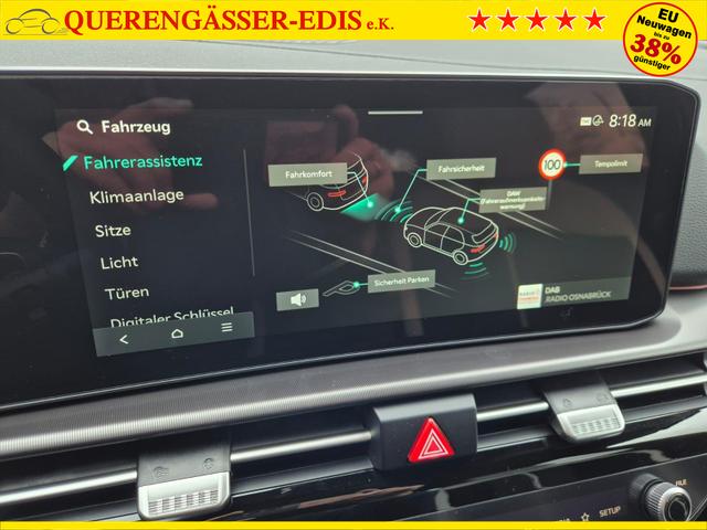 Kia Sportage 1.6 T-GDi 180PS 4x4 AWD Automatik GT-Line NEUES MODELL MY26 FACELIFT Teil-Leder 19"LM Sitzheizung v+h Lenkradheizung Klimaautomatik ACC Navi Bluetooth Touchscreen Apple CarPlay Android Auto PDC R&uuml;ckf.Kamera 2x Keyless 