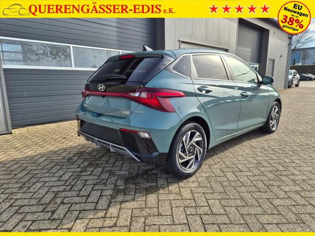 Hyundai i20 1.0 T-GDI 90PS Trend Automatik 5-t&uuml;rig Klimaautomatik Sitzheizung Lenkradheizung R&uuml;ckf.Kamera PDC Apple CarPlay Android Auto Tempomat Touchscreen 16"LM 