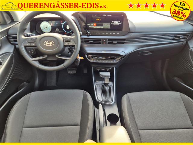 Hyundai i20 1.0 T-GDI 90PS Trend Automatik 5-t&uuml;rig Klimaautomatik Sitzheizung Lenkradheizung R&uuml;ckf.Kamera PDC Apple CarPlay Android Auto Tempomat Touchscreen 16"LM 