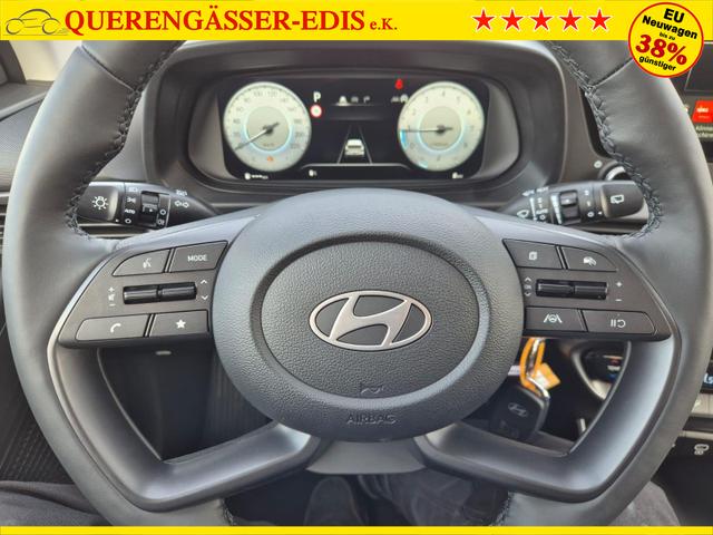 Hyundai i20 1.0 T-GDI 90PS Trend Automatik 5-t&uuml;rig Klimaautomatik Sitzheizung Lenkradheizung R&uuml;ckf.Kamera PDC Apple CarPlay Android Auto Tempomat Touchscreen 16"LM 