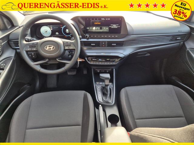 Hyundai i20 1.0 T-GDI 90PS Trend Automatik 5-t&uuml;rig Klimaautomatik Sitzheizung Lenkradheizung R&uuml;ckf.Kamera PDC Apple CarPlay Android Auto Tempomat Touchscreen 16"LM 
