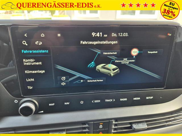 Hyundai i20 1.0 T-GDI 90PS Trend Automatik 5-t&uuml;rig Klimaautomatik Sitzheizung Lenkradheizung R&uuml;ckf.Kamera PDC Apple CarPlay Android Auto Tempomat Touchscreen 16"LM 