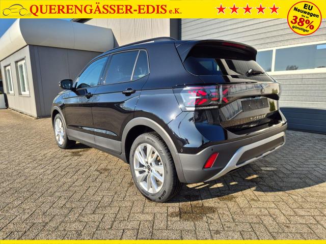Volkswagen T-Cross 1.0 TSI 116PS DSG Life LED-Matrix-Scheinwerfer ACC Klimaautomatik Sitzheizung PDC v+h 17-LM abged.Scheiben 2xKeyless DAB+ Bluetooth Touchscreen Apple CarPlay Android Auto 