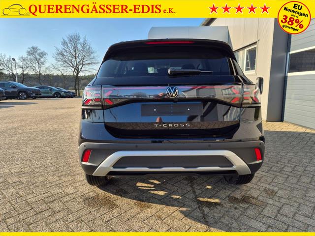 Volkswagen T-Cross 1.0 TSI 116PS DSG Life LED-Matrix-Scheinwerfer ACC Klimaautomatik Sitzheizung PDC v+h 17-LM abged.Scheiben 2xKeyless DAB+ Bluetooth Touchscreen Apple CarPlay Android Auto 