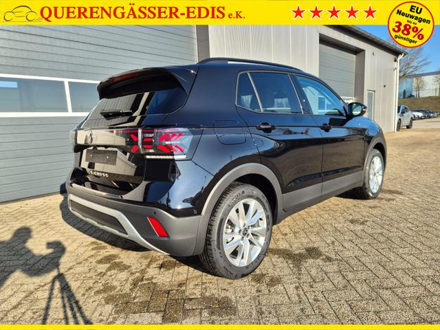 Volkswagen T-Cross 1.0 TSI 116PS DSG Life LED-Matrix-Scheinwerfer ACC Klimaautomatik Sitzheizung PDC v+h 17-LM abged.Scheiben 2xKeyless DAB+ Bluetooth Touchscreen Apple CarPlay Android Auto 