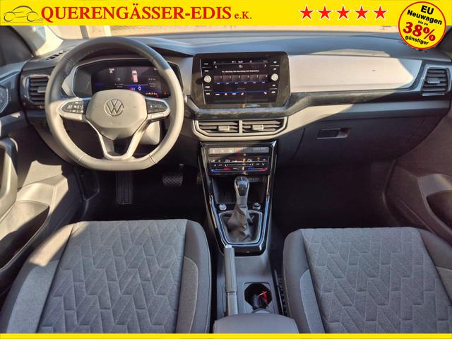 Volkswagen T-Cross 1.0 TSI 116PS DSG Life LED-Matrix-Scheinwerfer ACC Klimaautomatik Sitzheizung PDC v+h 17-LM abged.Scheiben 2xKeyless DAB+ Bluetooth Touchscreen Apple CarPlay Android Auto 