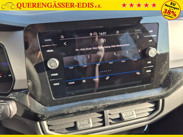 Volkswagen T-Cross 1.0 TSI 116PS DSG Life LED-Matrix-Scheinwerfer ACC Klimaautomatik Sitzheizung PDC v+h 17-LM abged.Scheiben 2xKeyless DAB+ Bluetooth Touchscreen Apple CarPlay Android Auto 