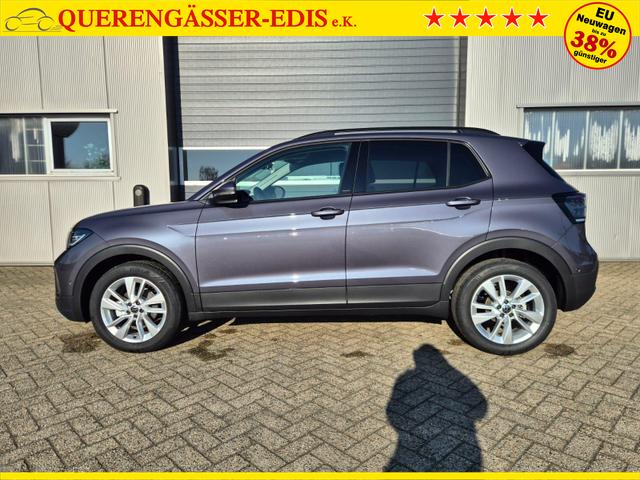 Volkswagen T-Cross 1.0 TSI 116PS DSG Life LED-Matrix-Scheinwerfer ACC Klimaautomatik Sitzheizung PDC v+h 17-LM abged.Scheiben 2xKeyless DAB+ Bluetooth Touchscreen Apple CarPlay Android Auto 