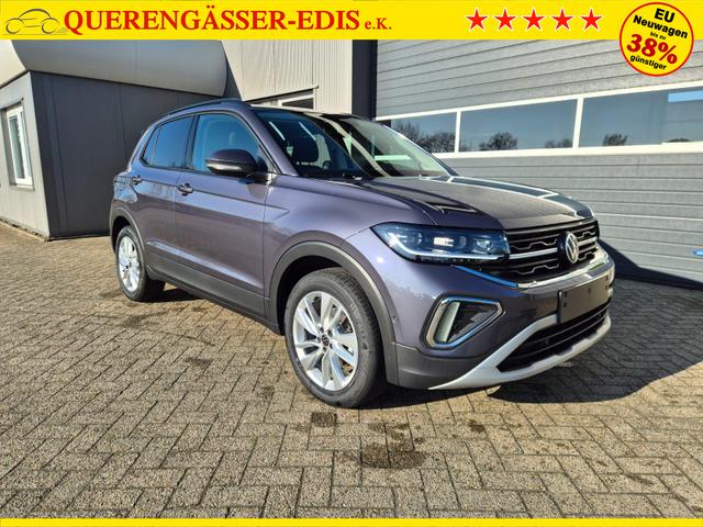 Volkswagen T-Cross 1.0 TSI 116PS DSG Life LED-Matrix-Scheinwerfer ACC Klimaautomatik Sitzheizung PDC v+h 17-LM abged.Scheiben 2xKeyless DAB+ Bluetooth Touchscreen Apple CarPlay Android Auto 