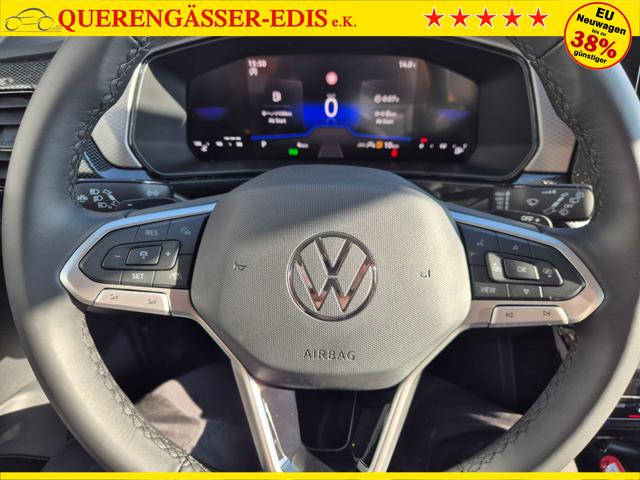 Volkswagen T-Cross 1.0 TSI 116PS DSG Life LED-Matrix-Scheinwerfer ACC Klimaautomatik Sitzheizung PDC v+h 17-LM abged.Scheiben 2xKeyless DAB+ Bluetooth Touchscreen Apple CarPlay Android Auto 