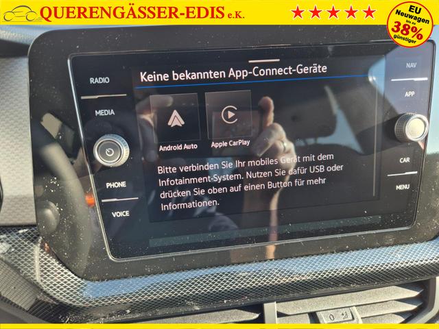 Volkswagen T-Cross 1.0 TSI 116PS DSG Life LED-Matrix-Scheinwerfer ACC Klimaautomatik Sitzheizung PDC v+h 17-LM abged.Scheiben 2xKeyless DAB+ Bluetooth Touchscreen Apple CarPlay Android Auto 