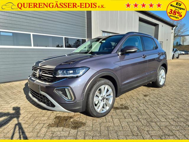 Volkswagen T-Cross 1.0 TSI 116PS DSG Life LED-Matrix-Scheinwerfer ACC Klimaautomatik Sitzheizung PDC v+h 17-LM abged.Scheiben 2xKeyless DAB+ Bluetooth Touchscreen Apple CarPlay Android Auto 