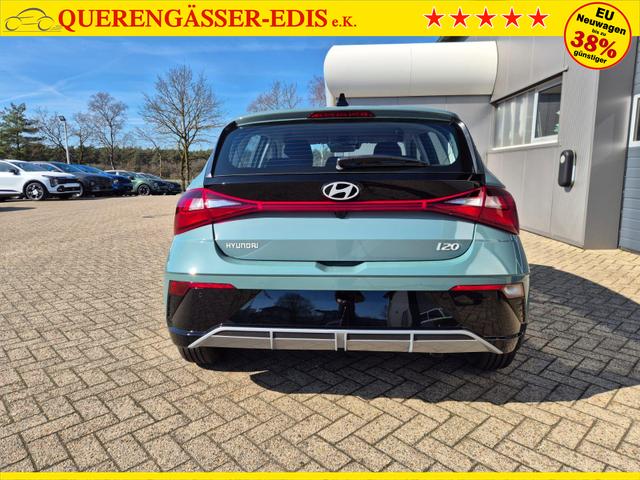Hyundai i20 1.0 T-GDI 90PS Automatik 5-T&uuml;rer Sitzheizung Lenkradheizung R&uuml;ckf.Kamera PDC Klima Apple CarPlay Android Auto Tempomat Touchscreen 