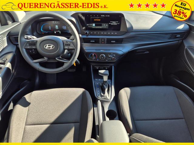 Hyundai i20 1.0 T-GDI 90PS Automatik 5-T&uuml;rer Sitzheizung Lenkradheizung R&uuml;ckf.Kamera PDC Klima Apple CarPlay Android Auto Tempomat Touchscreen 