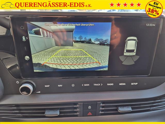 Hyundai i20 1.0 T-GDI 90PS Automatik 5-T&uuml;rer Sitzheizung Lenkradheizung R&uuml;ckf.Kamera PDC Klima Apple CarPlay Android Auto Tempomat Touchscreen 