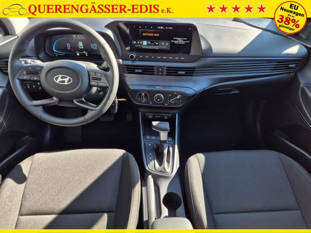Hyundai i20 1.0 T-GDI 90PS Automatik 5-T&uuml;rer Sitzheizung Lenkradheizung R&uuml;ckf.Kamera PDC Klima Apple CarPlay Android Auto Tempomat Touchscreen 