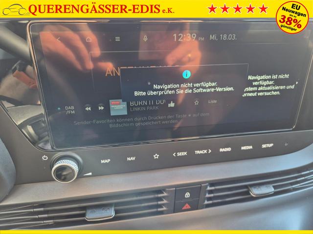 Hyundai i20 1.0 T-GDI 90PS Automatik 5-T&uuml;rer Sitzheizung Lenkradheizung R&uuml;ckf.Kamera PDC Klima Apple CarPlay Android Auto Tempomat Touchscreen 