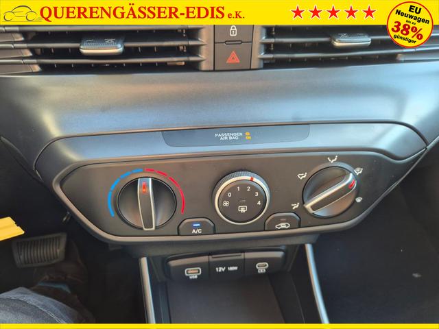 Hyundai i20 1.0 T-GDI 90PS Automatik 5-T&uuml;rer Sitzheizung Lenkradheizung R&uuml;ckf.Kamera PDC Klima Apple CarPlay Android Auto Tempomat Touchscreen 
