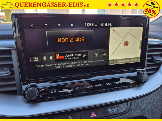 Kia XCeed 1.6 T-GDi 150PS Automatik Klimaautomatik Sitzheizung Lenkradheizung Navi PDC R&uuml;ckf.Kamera abged.Scheiben Apple CarPlay Android Auto 