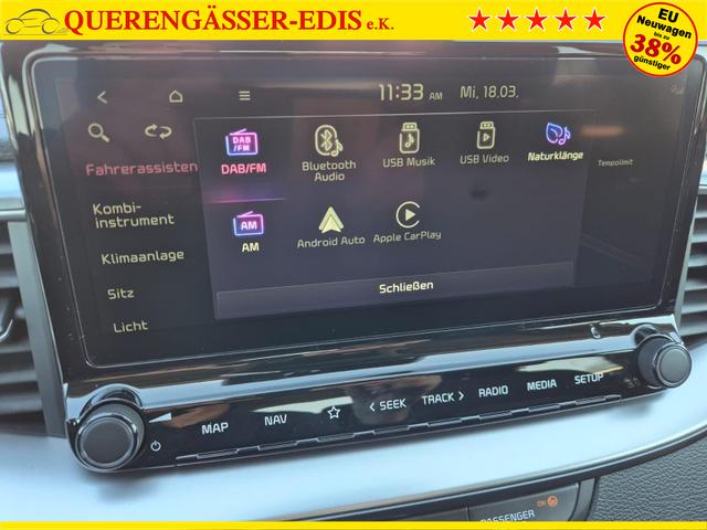 Kia XCeed 1.6 T-GDi 150PS Automatik Klimaautomatik Sitzheizung Lenkradheizung Navi PDC R&uuml;ckf.Kamera abged.Scheiben Apple CarPlay Android Auto 