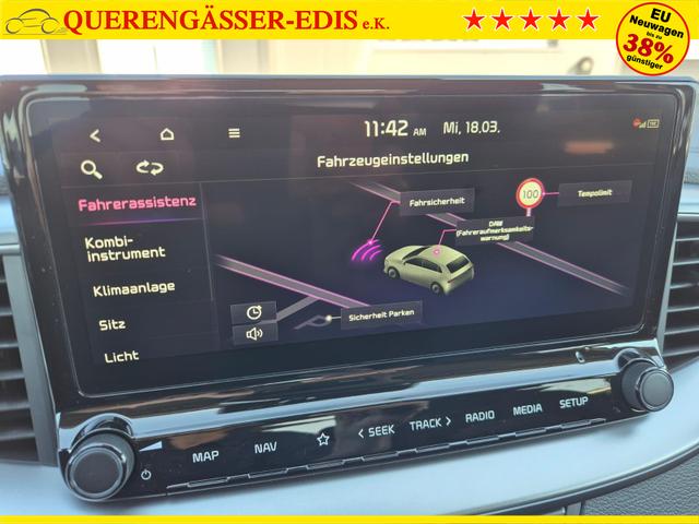 Kia XCeed 1.6 T-GDi 150PS Automatik Klimaautomatik Sitzheizung Lenkradheizung Navi PDC R&uuml;ckf.Kamera abged.Scheiben Apple CarPlay Android Auto 