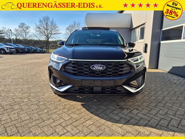 Ford Kuga ST-Line X 243PS PHEV Automatik Matrix-LED schwenkb. AHK elektr. PanoDach Sitzheizung v+h Lenkradheizung Frontscheibe beheizb. Navi SYNC4 Apple CarPlay Android Auto Touchscreen PDC 4xKamera 2xKeyless B+O Sound 19"LM vollelektr. Reichweite 65KM 